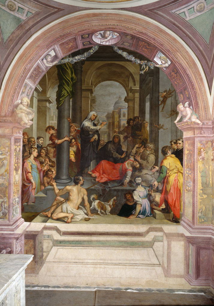 9 Francesco Vanni 1593 96 santa Caterina