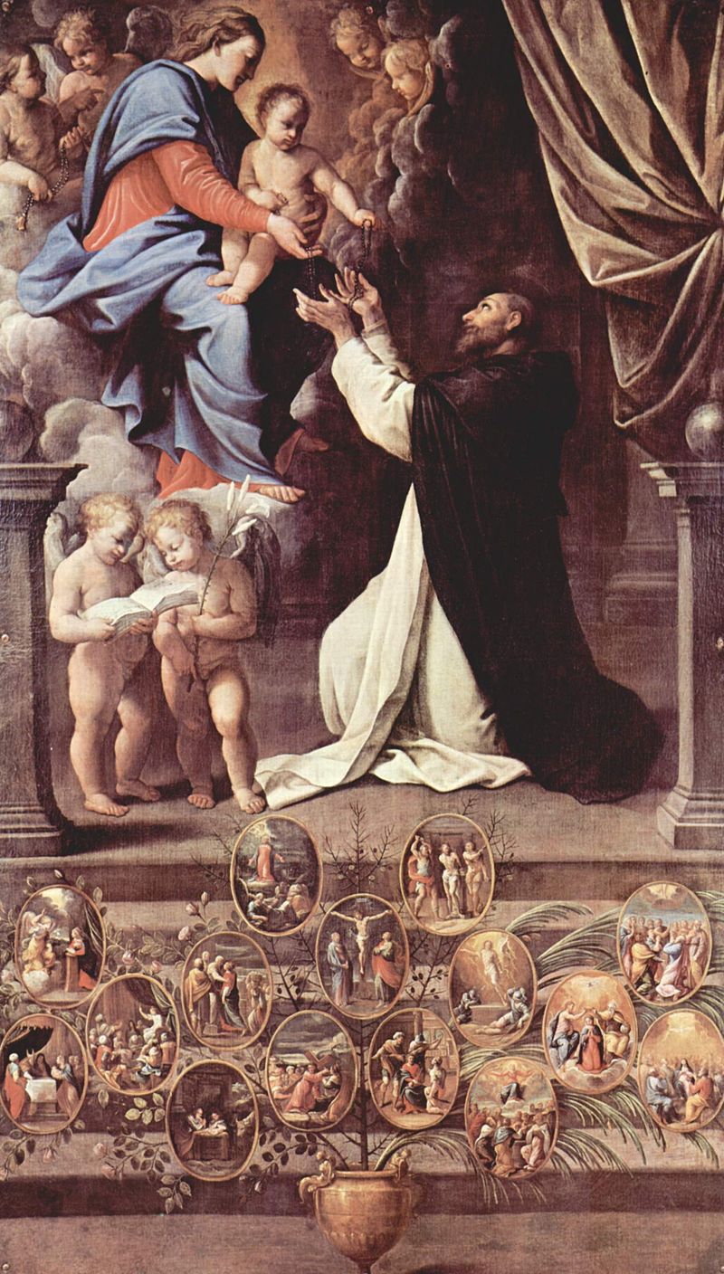 19 Guido Reni Donazione del rosario a san Domenico