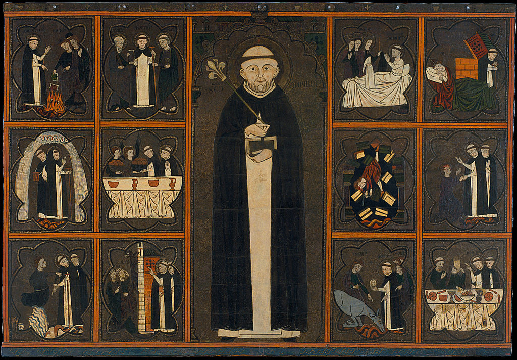 2 Tavola di san Domenico di Guzmán nel Museo nazionale d'arte della Catalogna