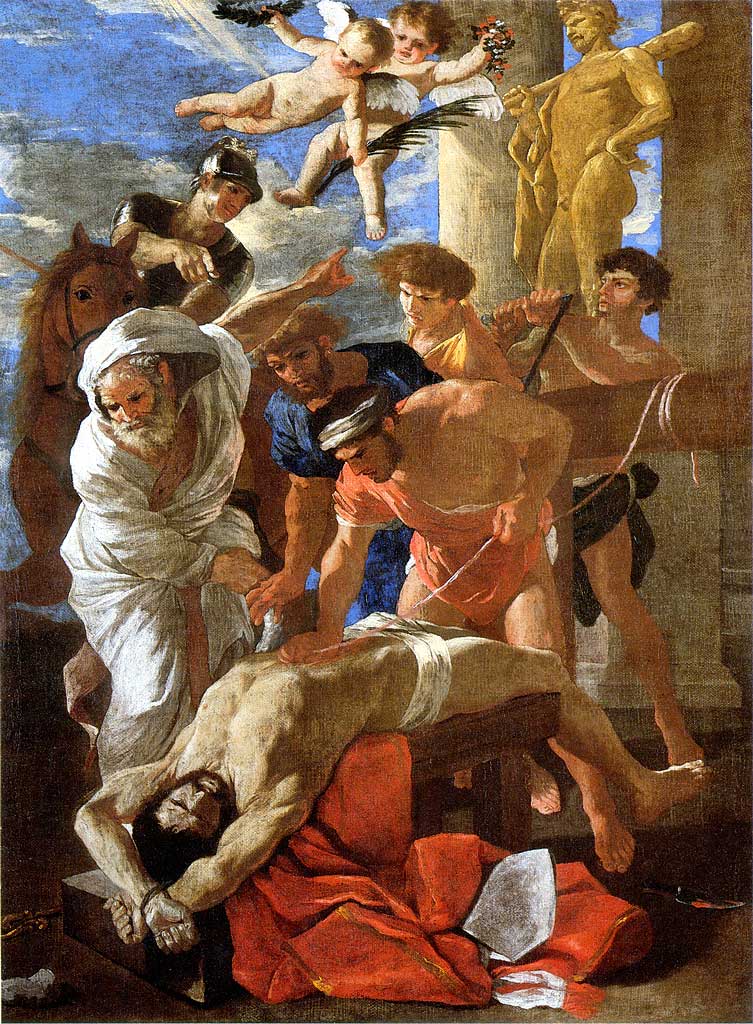 06 02 Nicola Poussin Martirio di Sant'Erasmo Vaticano