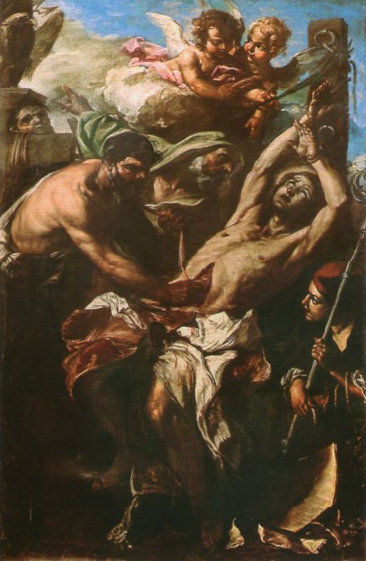 Giacinto Brandi, Martirio di sant'Erasmo (1664)