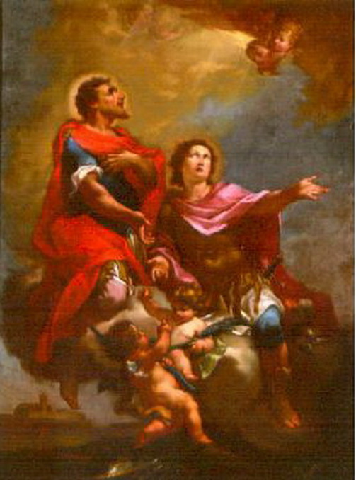 16 Cattaneo I santi Faustino e Giovita Pinacoteca Tosio Martinengo Brescia
