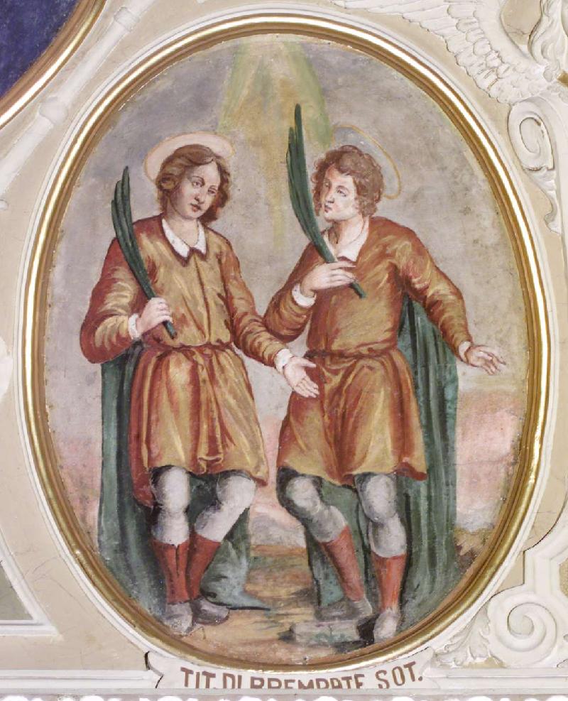 18 Ambito bergamasco sec. XVII, Santi Faustino e Giovita
