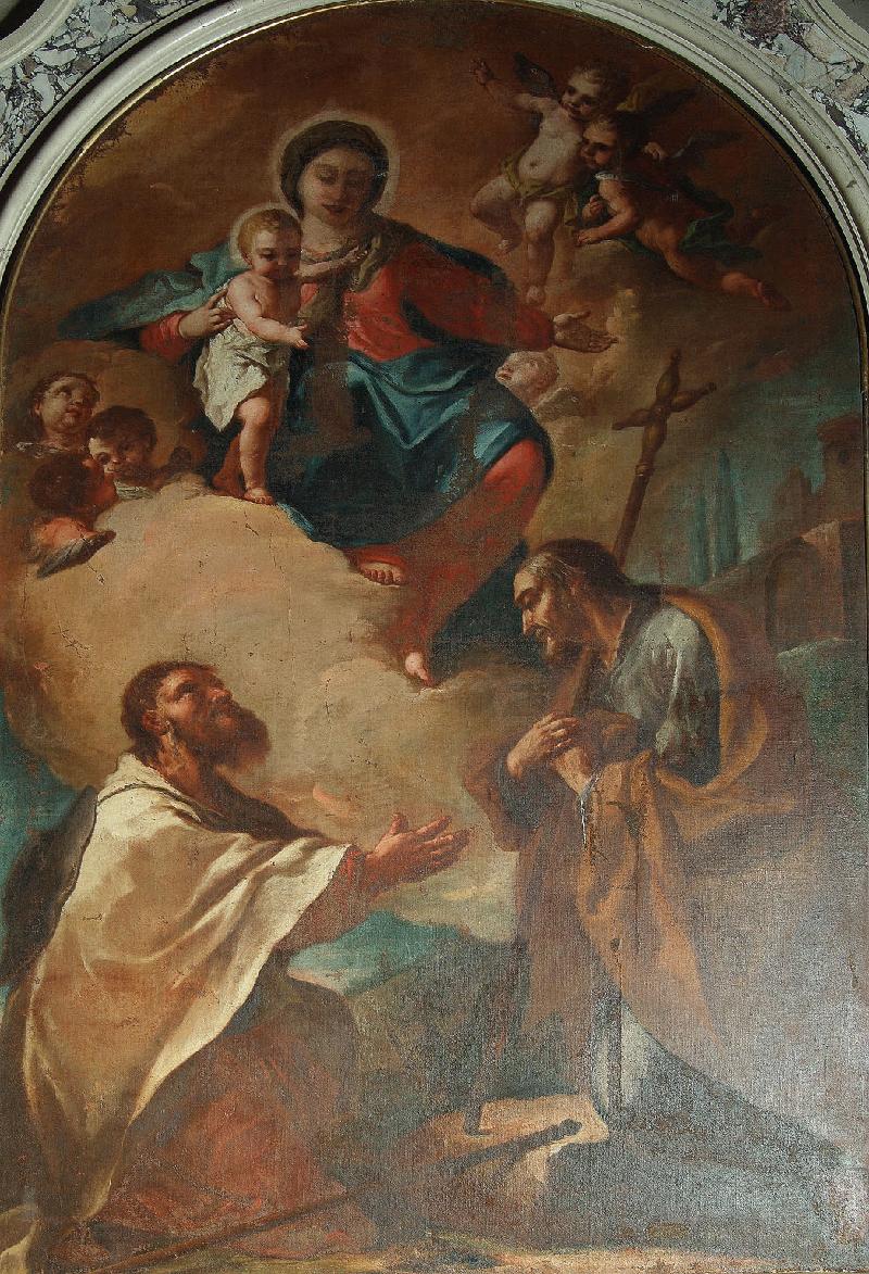 Cavaggioni A. (1760), Madonna con Gesù Bambino San Filippo e San Giacomo-beweb