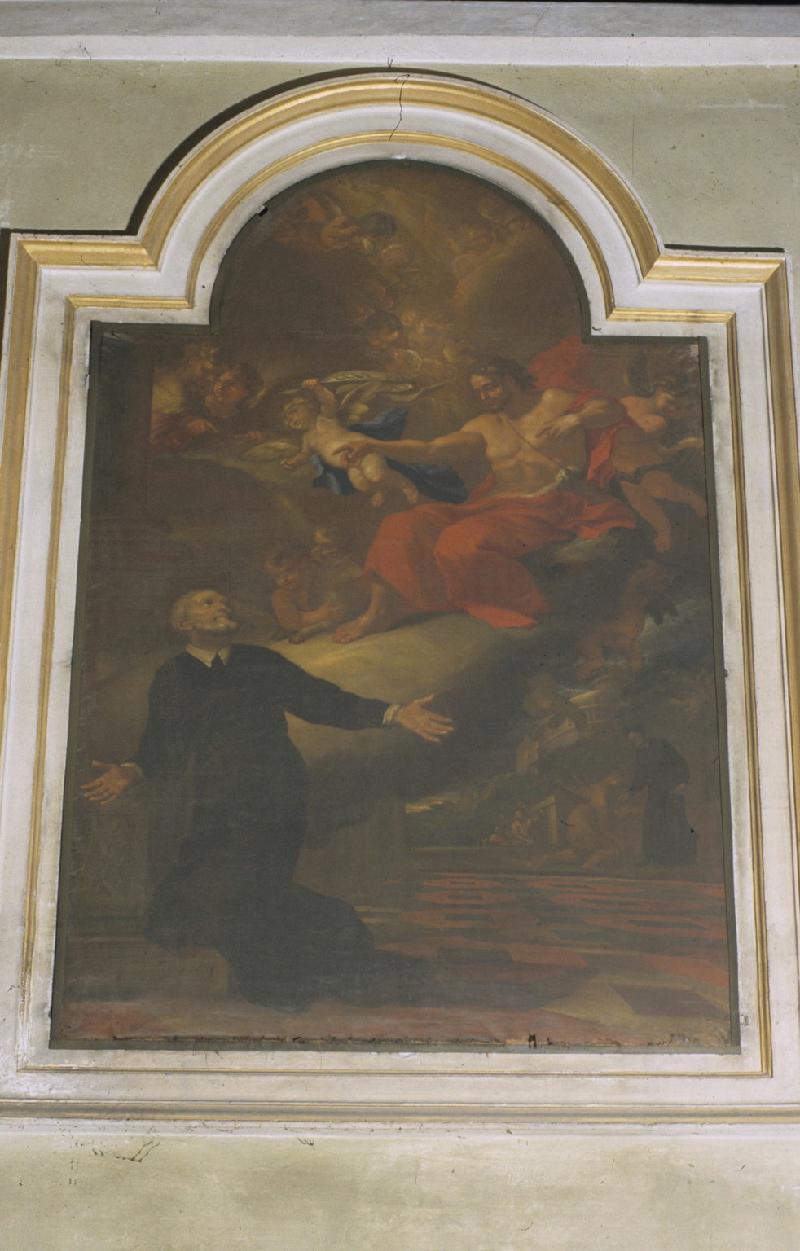 18-Porta A. sec. XVII, San Filippo Neri e Gesù Cristo-beweb