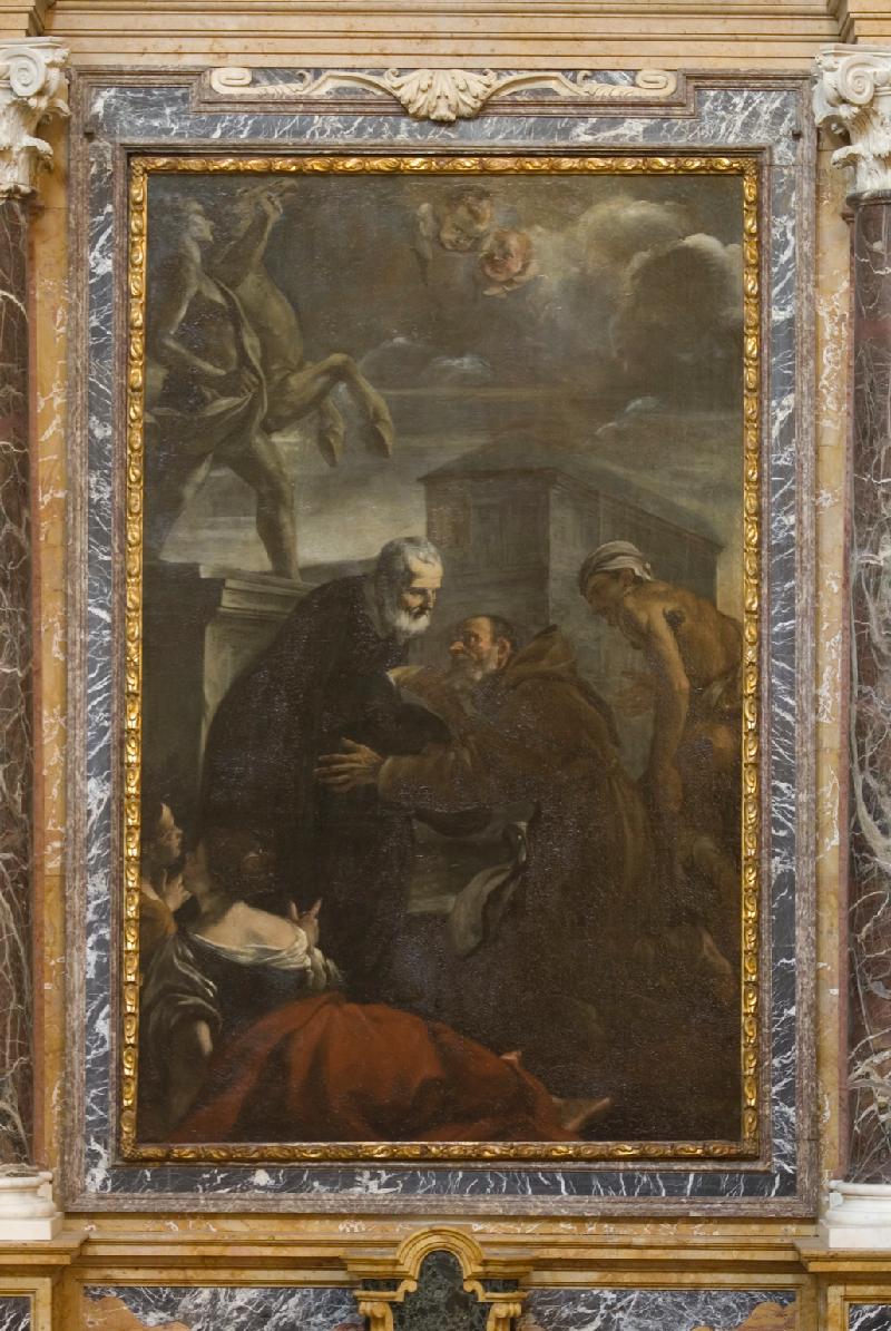 25-Caccioli G. B. (1671), San Filippo Neri incontra San Felice da Cantalice-beweb