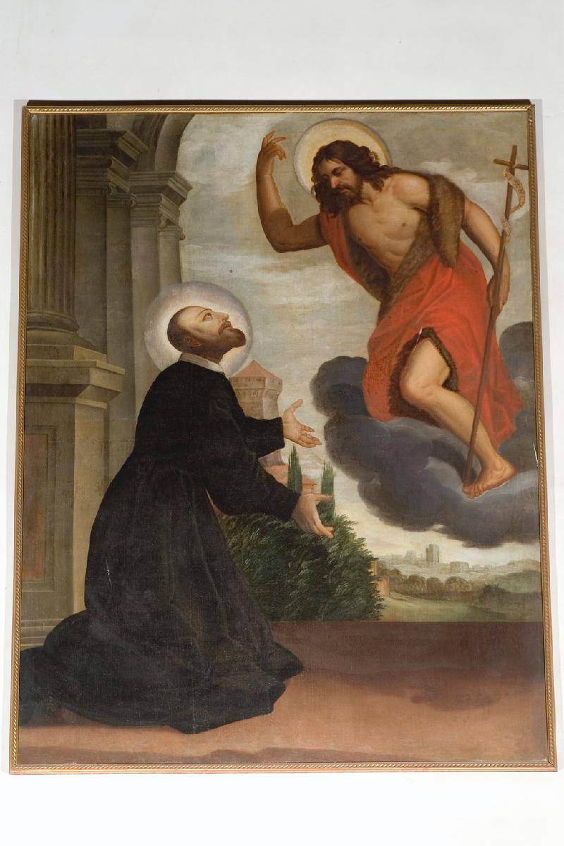 26-Pellizzari G. B. sec. XVII, San Giovanni Battista appare a San Filippo Neri-beweb