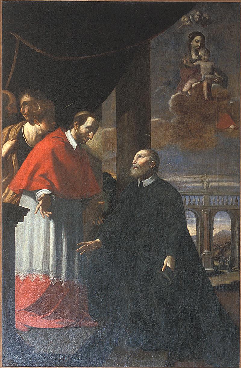 36-Mornassi O. - Capitanelli T. (sec. XVII), Dipinto con S. Filippo Neri-beweb