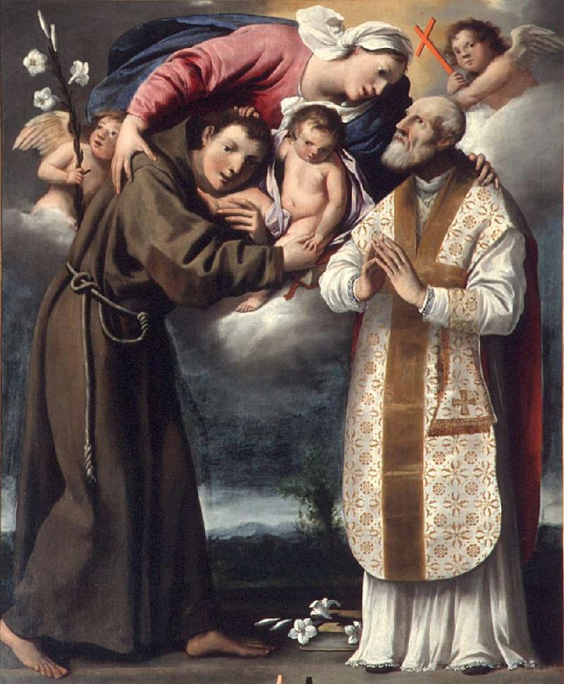 42-Della Vecchia P. sec. XVII, Madonna con il Bambino e santi-beweb