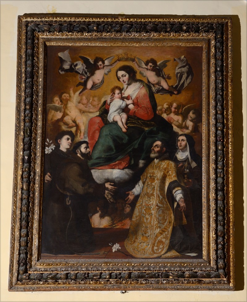 43-Guarino F. (1640), Dipinto della Madonna tra santi-beweb