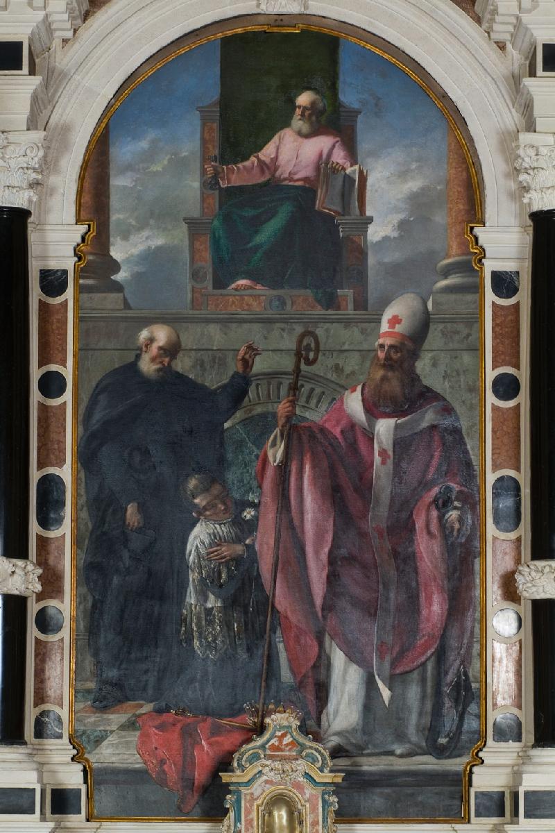 6-Locatelli G.F. (1875), San Pietro apostolo in trono e santi-beweb