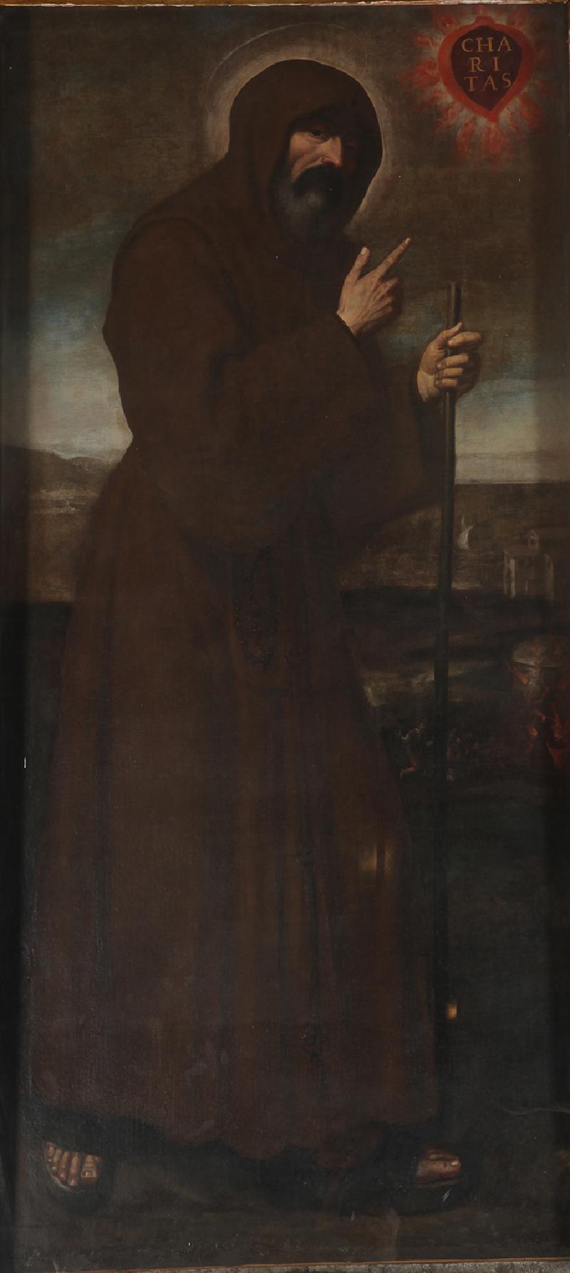 18 Stanzione M. sec. XVII, San Francesco da Paola beweb