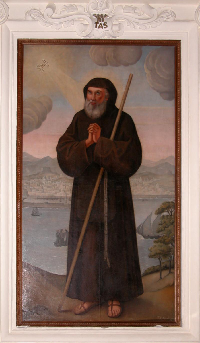 23 Mercaldi Francesco Saverio (1898), Dipinto di San Francesco da Paola beweb