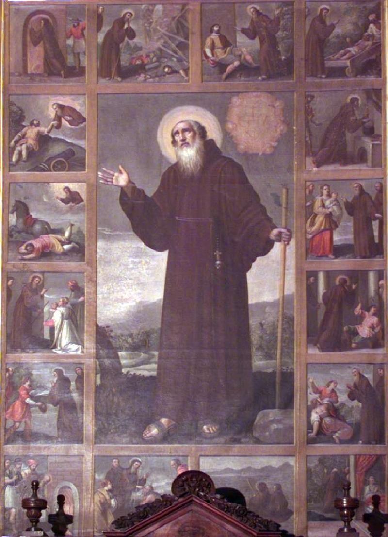 28 Ambito lombardo sec. XVIII, San Francesco da Paola beweb