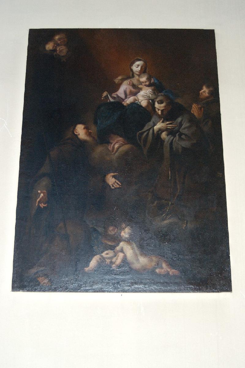 31 Bondi F.A. ( ) sec. XVIII, Madonna tra S. Francesco e S. Francesco da Paola bottega beweb
