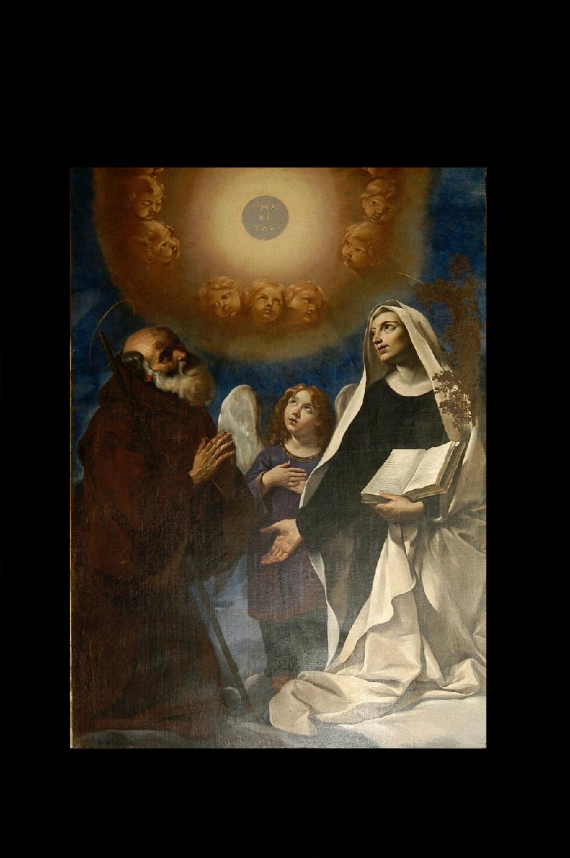 33 Brandi G. sec. XVII, San Francesco da Paola e Santa Francesca romana beweb
