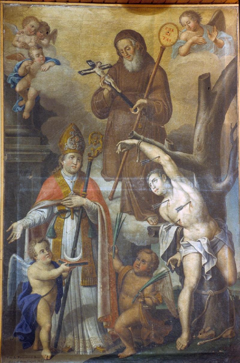 34 De Benedictis F. (1864), Dipinto di San Francesco da Paola tra santi beweb