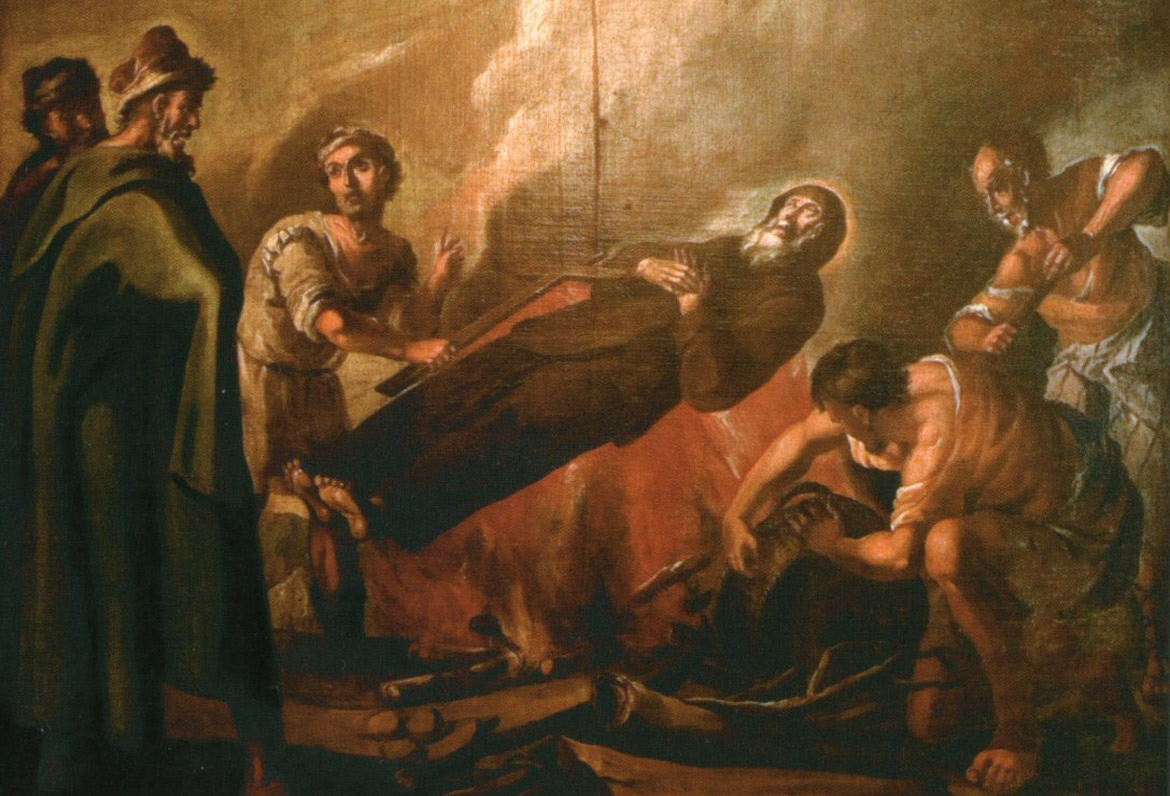 39 san Francesco arde con il fuoco del crocifisso