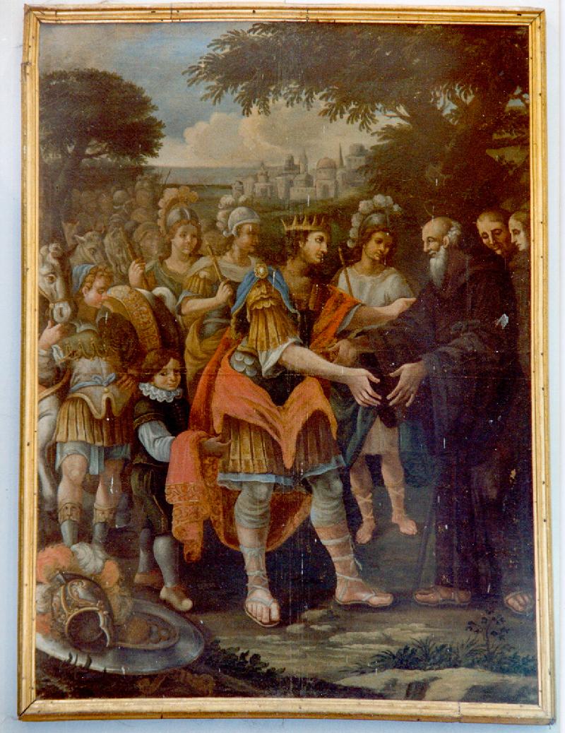42 Batini M. sec. XVIII, San Francesco di Paola ricevuto da Luigi re di Francia beweb