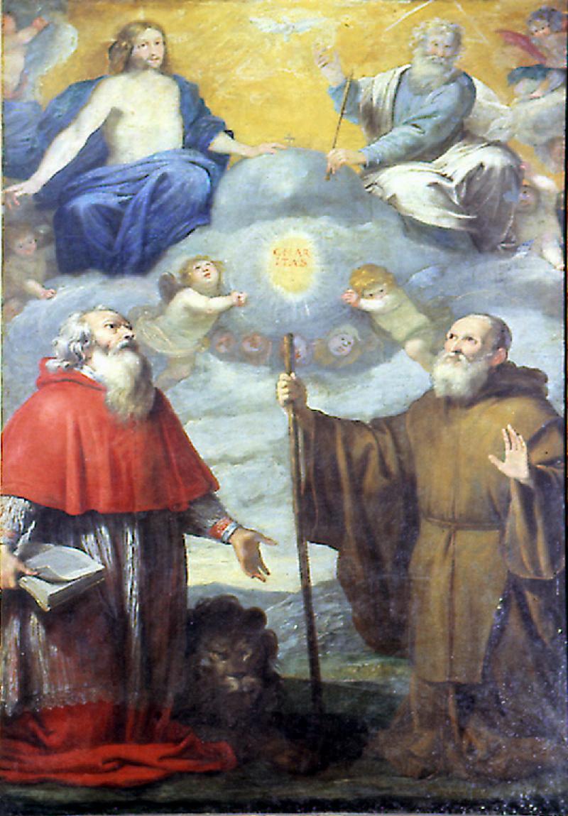 8 Carlone G.B. sec. XVII, San Gerolamo e San Francesco da Paola beweb