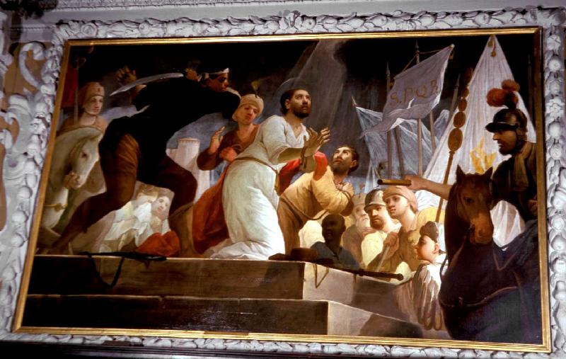 33-Cifrondi A. sec. XVII, Martirio di S. Giacomo Maggiore-beweb