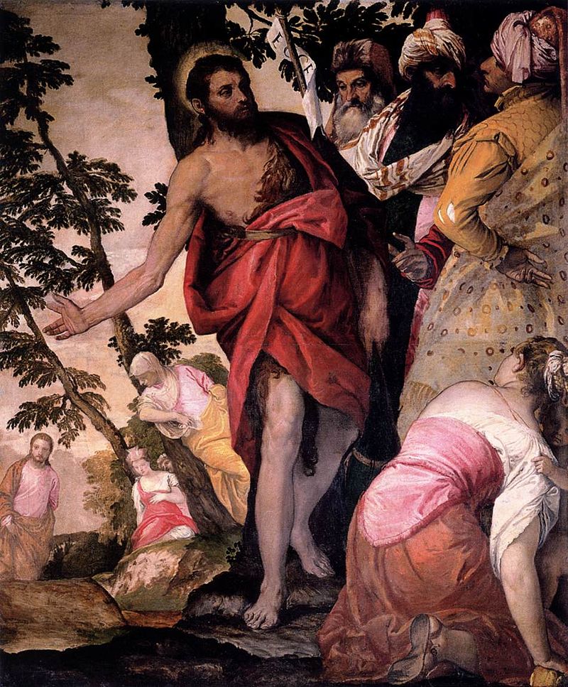27-Paolo Veronese-Giovanni Battista predica  nel deserto