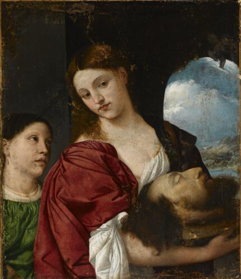 3-Tiziano-Salome con la testa del Battista-Norton Simon Museum