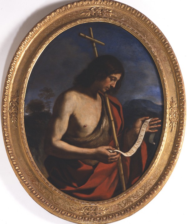 36-Guercino-Giovanni Battista in prigione visitato da Salome