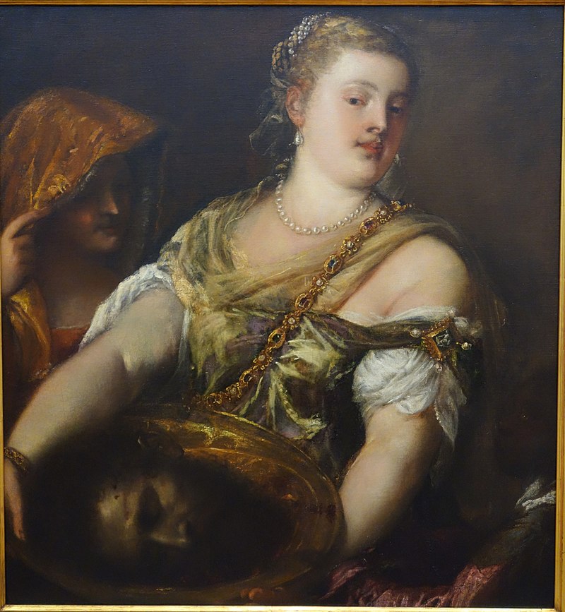 4-Tiziano-Salome con la testa del Battista-National Museum of Western Art, Tokyo