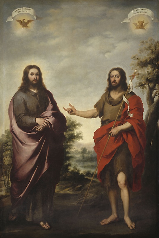 48-Bartolomé Esteban Murillo-Giovanni Battista con gli scribi.jpg