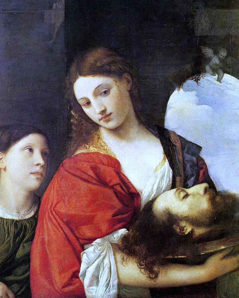 5-Tiziano-Salome con la testa del Battista-Galleria Doria Pamphilj, Roma