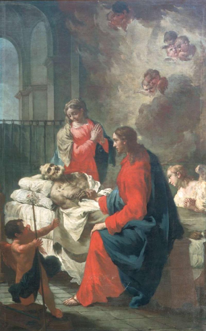 103 Capella F. sec. XVIII, Transito di San Giuseppe beweb