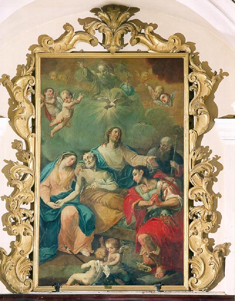 106 Valbonesi M. sec. XVIII, Dipinto Transito di San Giuseppe beweb