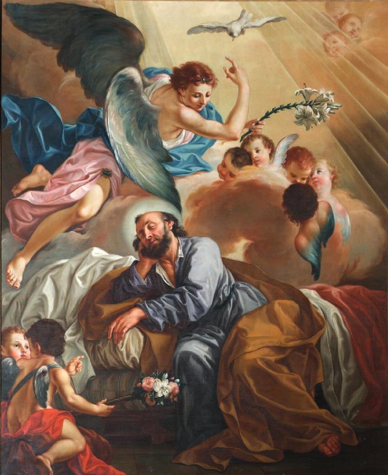 111 Dalla Rosa S. sec. XVIII, Sogno di San Giuseppe beweb