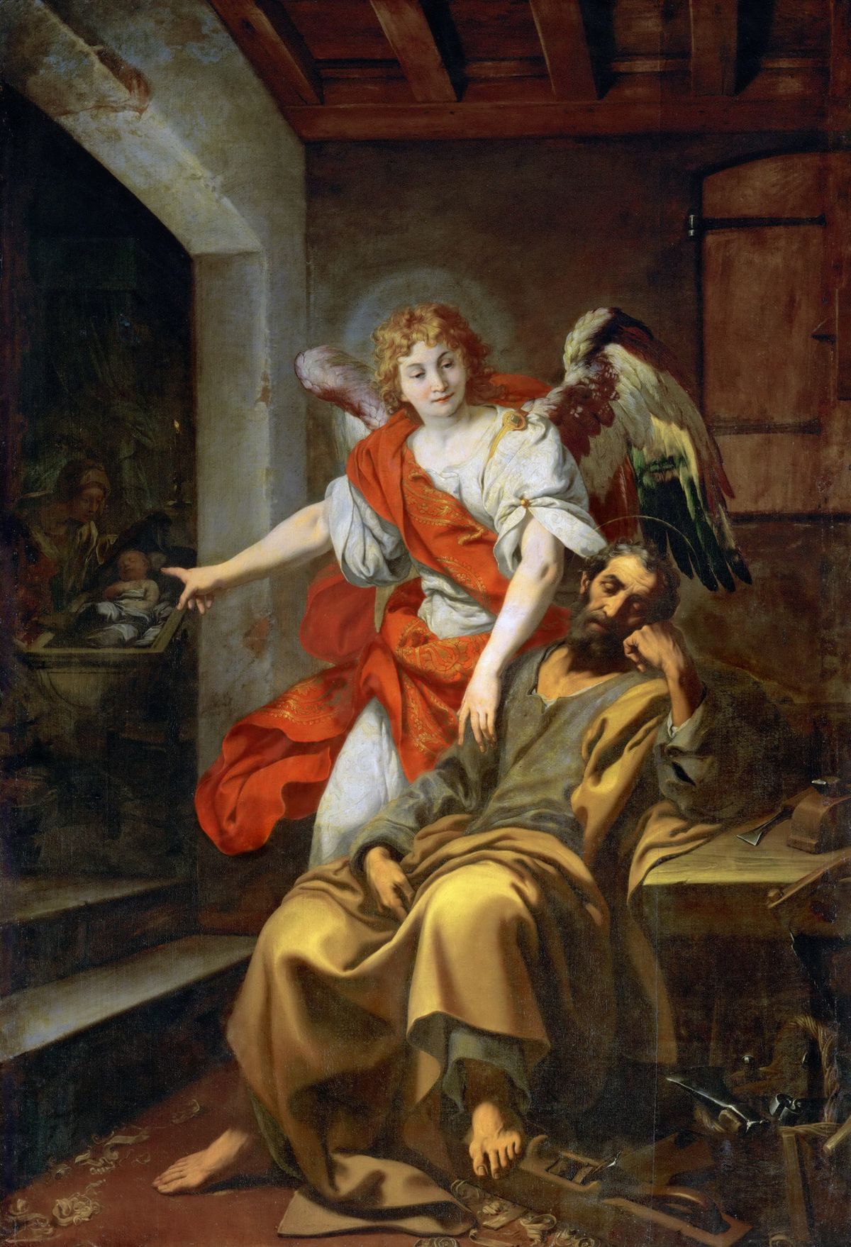 22-Daniele Crespi-Il sogno di san Giuseppe