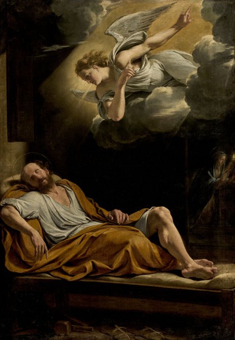 23-Philipe de Champaigne-Il sogno di san Giuseppe