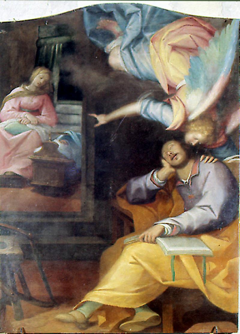 29-Paggi G.B. secc. XVI-XVII, Sogno di San Giuseppe-beweb