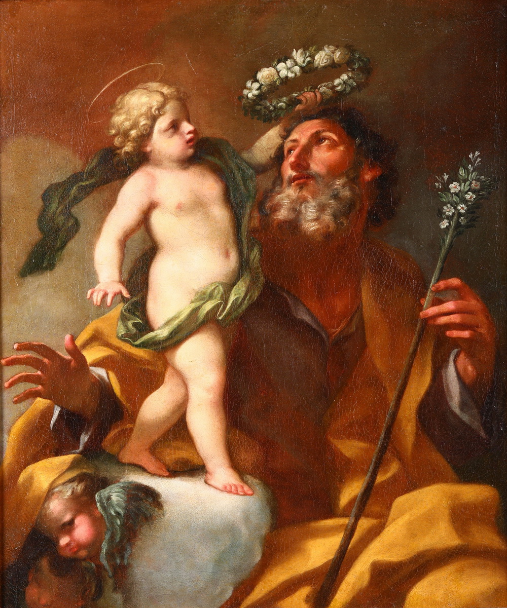 41-Scuola romana-SanGiuseppe col Bambino