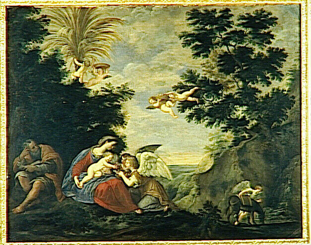 44-Francesco Albani-Sacra Famiglia-Parigi