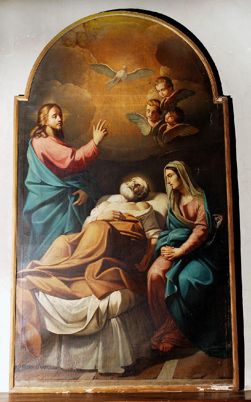 45-Corvi D. sec. XVIII, Transito di San Giuseppe-beweb