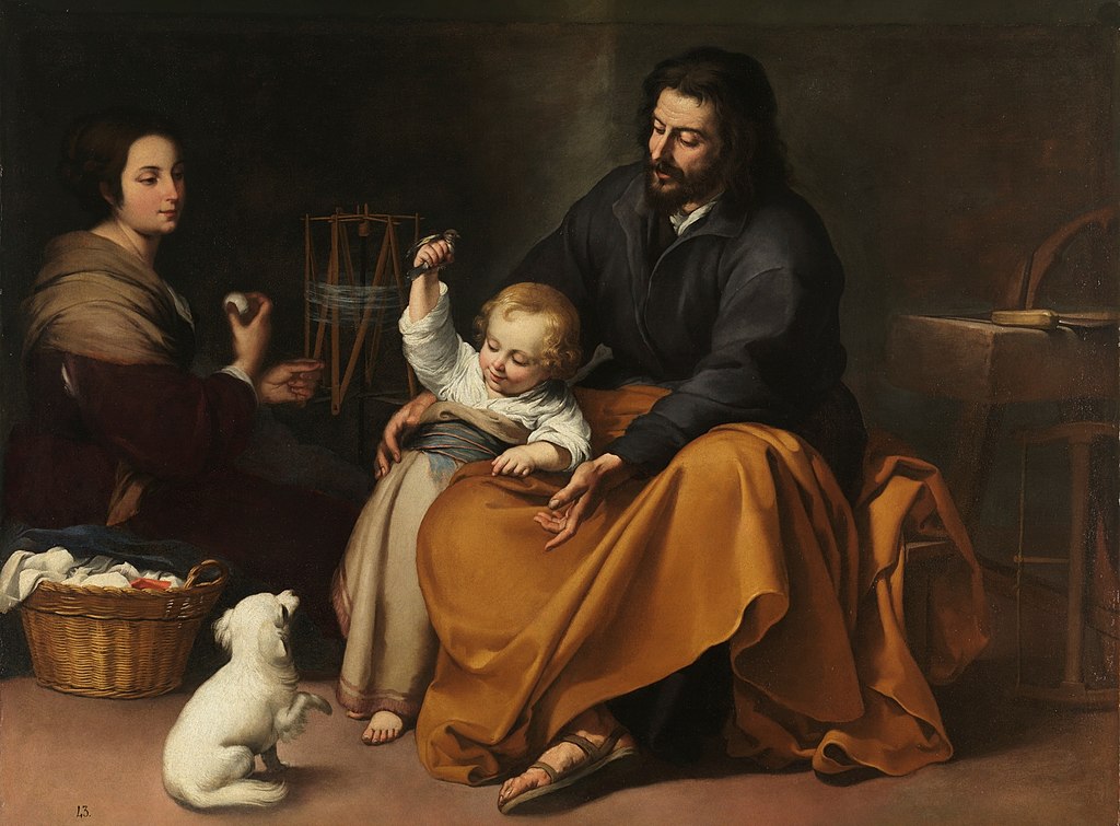 5-Murillo-Sacra Famiglia col cagnolino