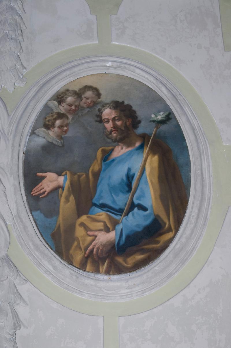 6-De Matteis P. fine-inizio sec. XVII, San Giuseppe in olio su tela-beweb