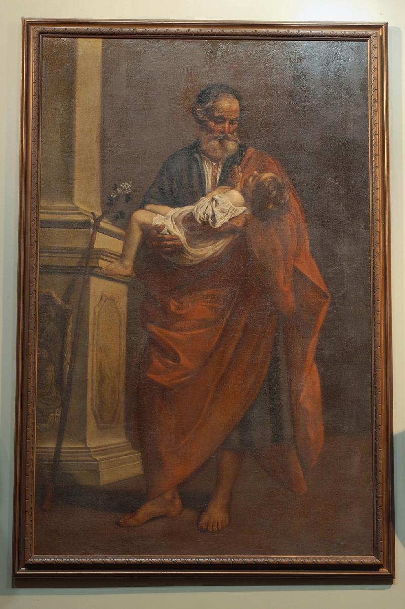 71 Cantarini S. sec. XVII, San Giuseppe e Gesù Bambino beweb