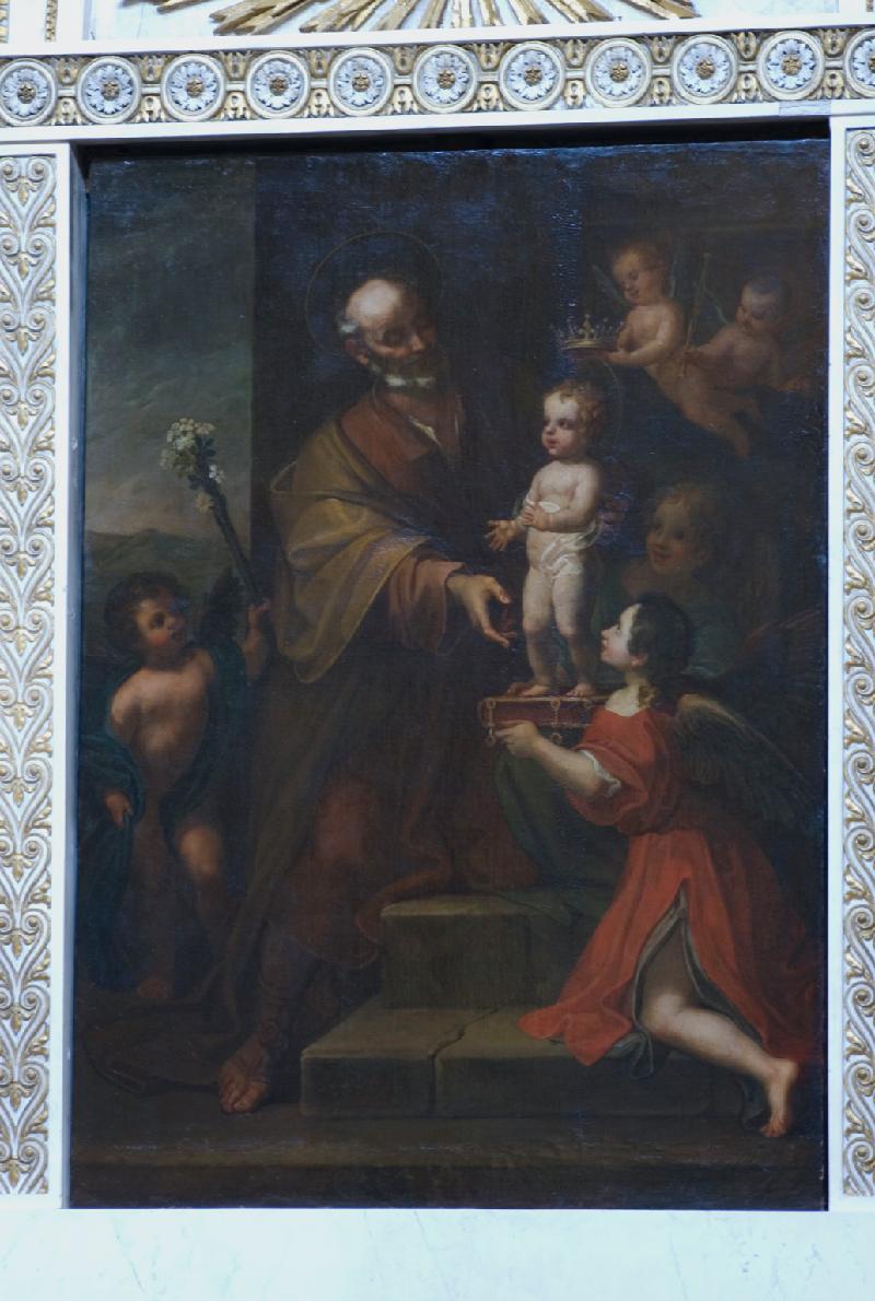 72 Nuvolone C. F. sec. XVII, San Giuseppe con Gesù Bambino beweb