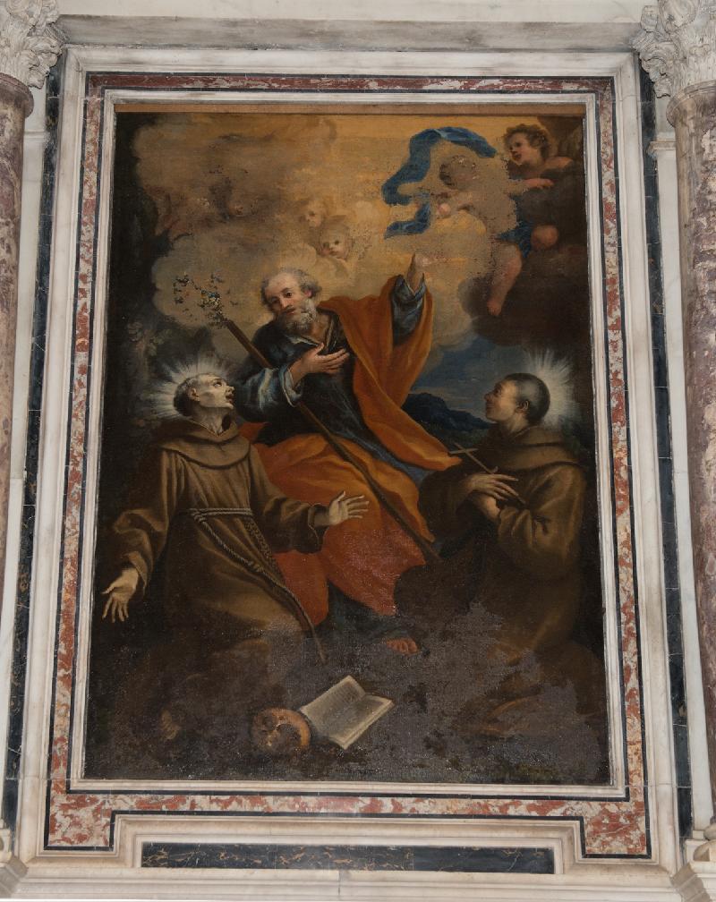 73 Gherardini A. sec. XVII, Dipinto di San Giuseppe tra santi beweb