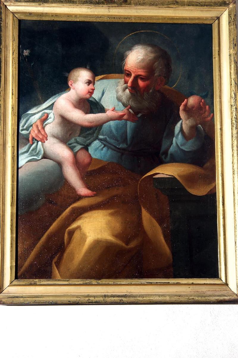 75 Bianchi sec. XVII XVIII, San Giuseppe con Gesù Bambino beweb