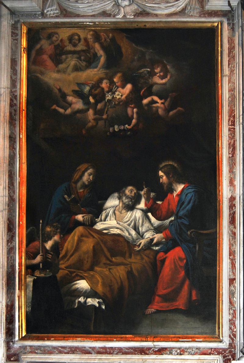 82 Fiasella D. sec. XVII, Transito di San Giuseppe beweb