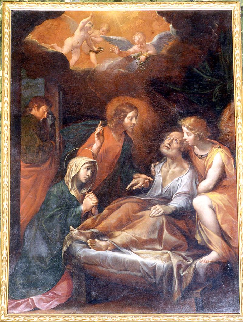 83 Reni G. sec. XVII, Dipinto Morte di San Giuseppe beweb