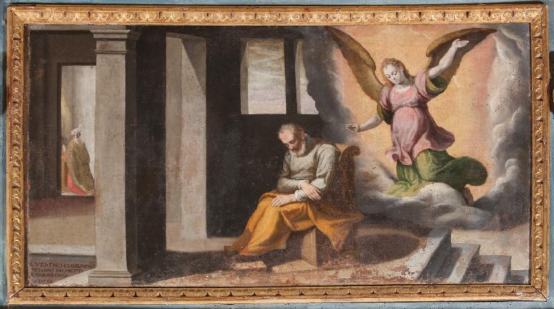 88 Damiani Felice e aiuti (1606 1607), Sogno di Giuseppe beweb