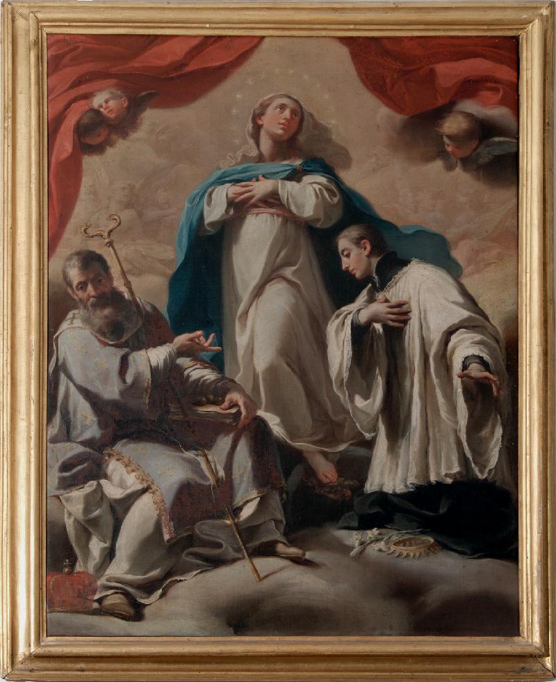 112 Gandolfi U. (1760), Dipinto Madonna Immacolata e santi beweb